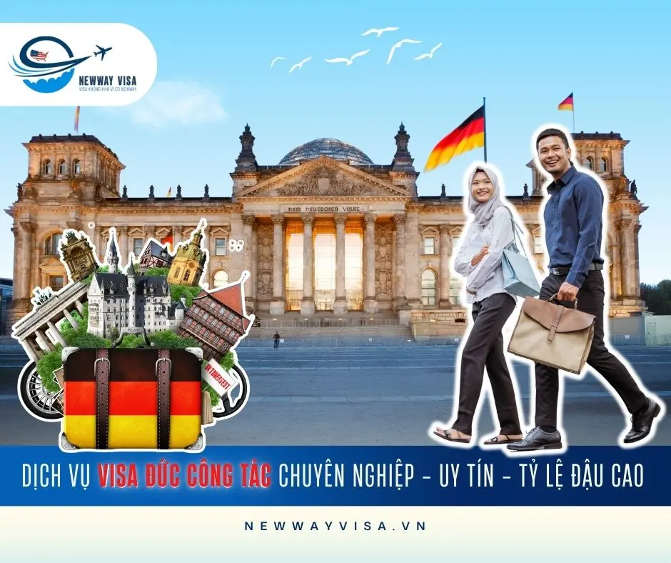 DỊCH VỤ XIN VISA ĐỨC CÔNG TÁC CHUYÊN NGHIỆP - UY TÍN - TỶ LỆ ĐẬU CAO