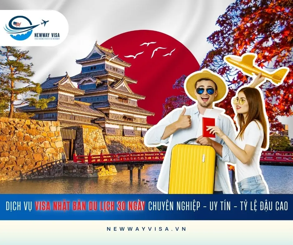Dịch Vụ Xin Visa Nhật Bản Du Lịch 30 Ngày Chuyên Nghiệp - Uy Tín - Tỷ Lệ Đậu Cao