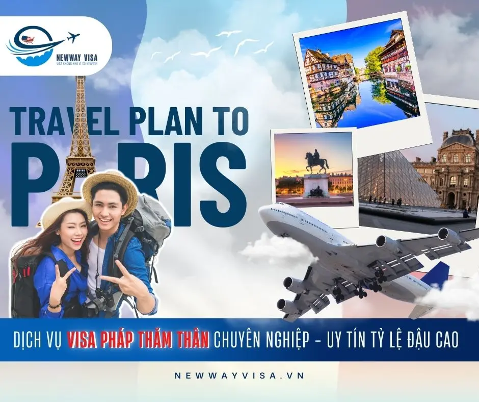 Dịch Vụ Xin Visa Pháp Thăm Thân Uy Tín - Tỷ Lệ Đậu Cao