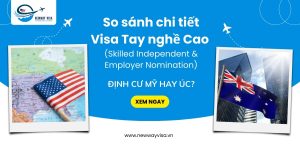 So sánh chi tiết Visa Tay nghề Cao mỹ và úc - newway visa