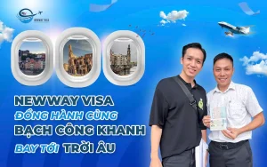 Nghệ sĩ Bạch Công Khanh tin tưởng lựa chọn NewWay Visa vì hài lòng với cung cách làm việc chu đáo, chuyên nghiệp
