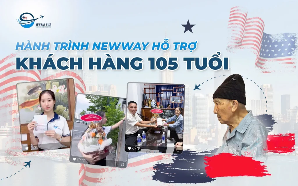 Hành trình NewWay hỗ trợ khách hàng 105 tuổi