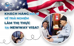 Trải nghiệm đáng nhớ tại NewWay Visa - Gia hạn Visa Mỹ cho bác Trần Văn Minh, khách hàng lớn tuổi nhất
