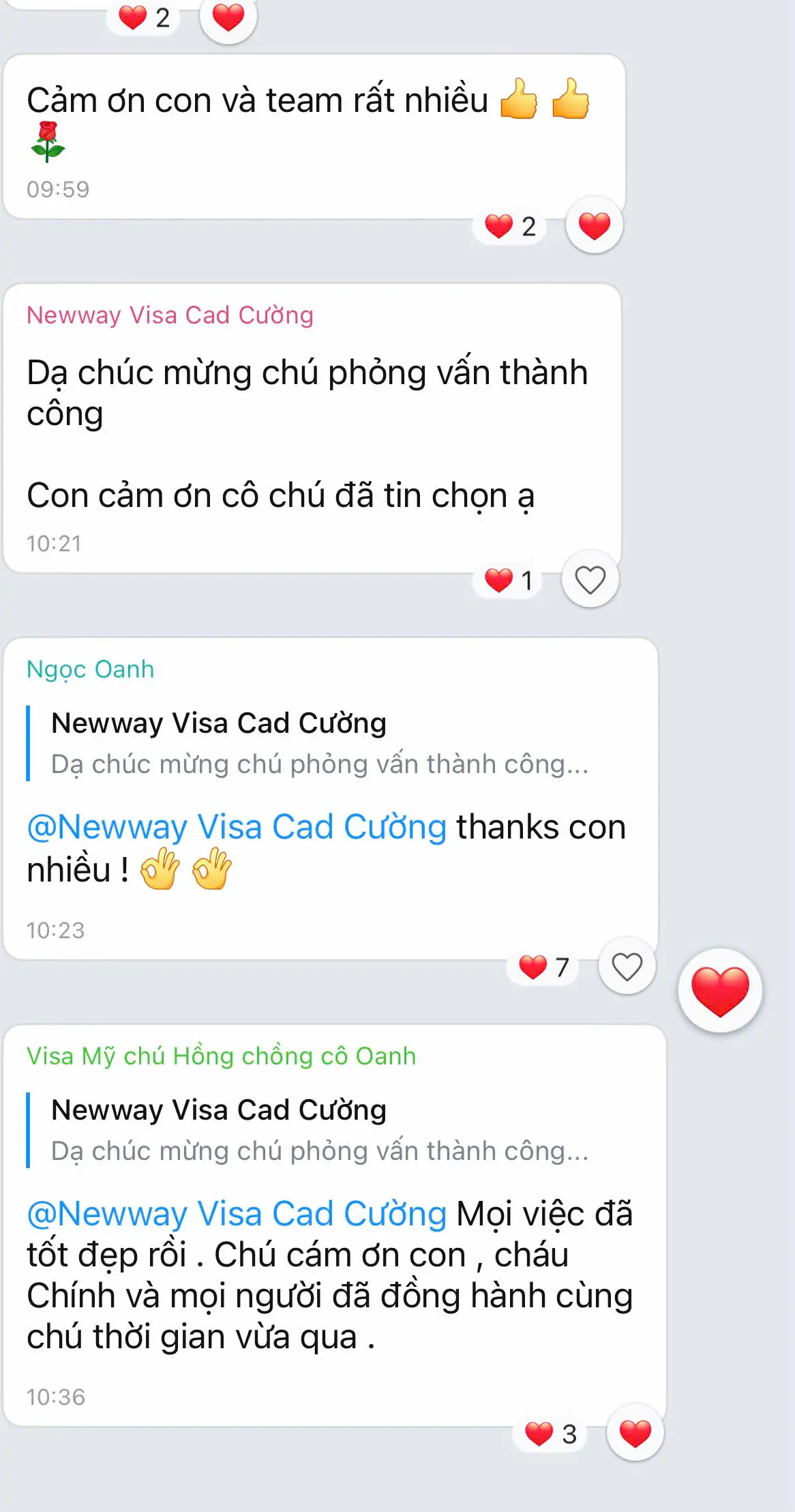 Xin Visa du lịch Mỹ - Gia Đình Chú 