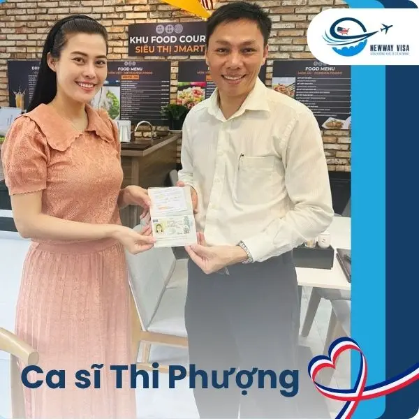 Chị Thi Phương nhận Visa Pháp từ Nhân viên cao cấp NewWay Visa