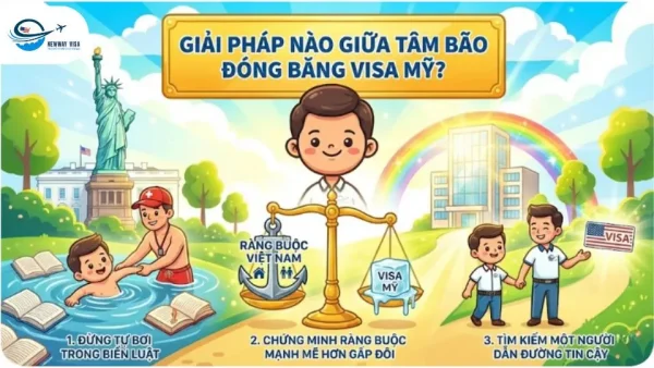 Giải pháp nào giữa tâm bão đóng băng visa Mỹ
