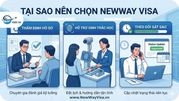 Tại sao nên chọn NewWay Visa