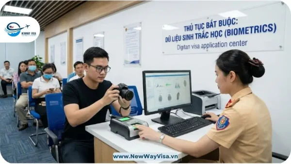Thủ tục bắt buộc Dữ liệu Sinh trắc học (Biometrics)