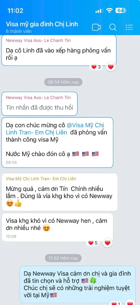 Visa Mỹ - Chị Linh