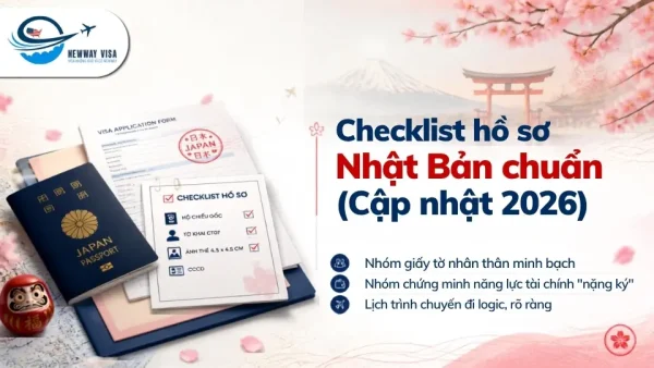 Checklist hồ sơ Nhật Bản chuẩn (Cập nhật 2026)
