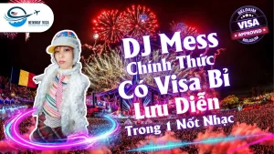 DJ Mess Chính Thức Có Visa Bỉ Lưu Diễn Trong 1 Nốt Nhạc