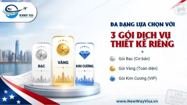Đa dạng lựa chọn với 3 gói dịch vụ thiết kế riêng