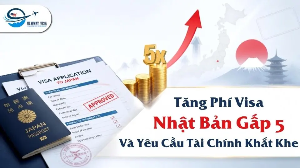 Tăng Phí Visa Nhật Bản Gấp 5 Và Yêu Cầu Tài Chính Khắt Khe