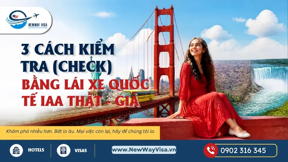 3 Cách Kiểm Tra (Check) Bằng Lái Xe Quốc Tế IAA Thật - Giả