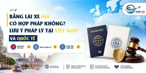 Bằng lái xe IAA có hợp pháp không