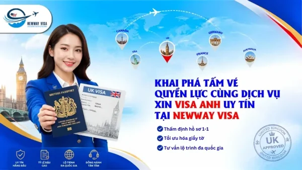 Khai phá tấm vé quyền lực cùng dịch vụ xin Visa Anh uy tín tại NewWay Visa
