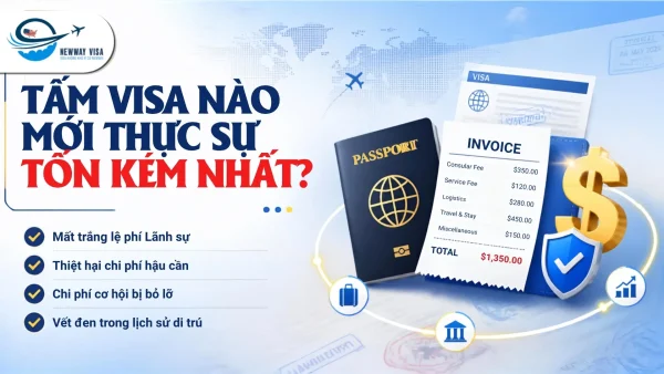 Tấm Visa nào mới thật sự tốn kém nhất
