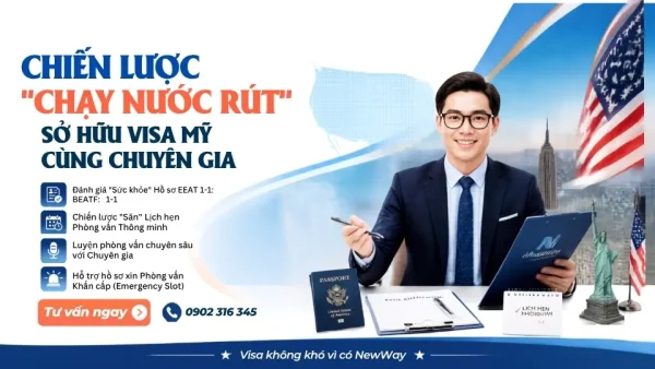 Chiến lược Chạy nước rút sở hữu Visa Mỹ cùng chuyên gia