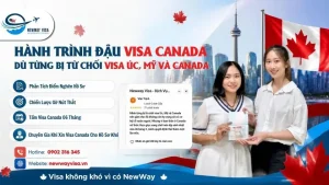Hành Trình Đậu Visa Canada Dù Từng Bị Từ Chối Visa Úc, Mỹ Và Canada